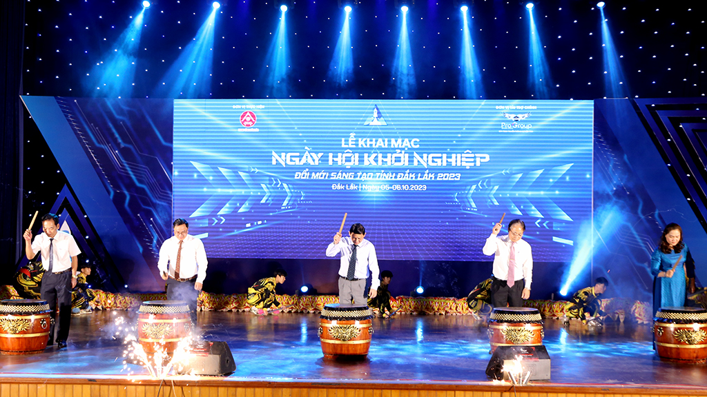 Khai mạc Ngày hội khởi nghiệp đổi mới sáng tạo tỉnh Đắk Lắk năm 2023