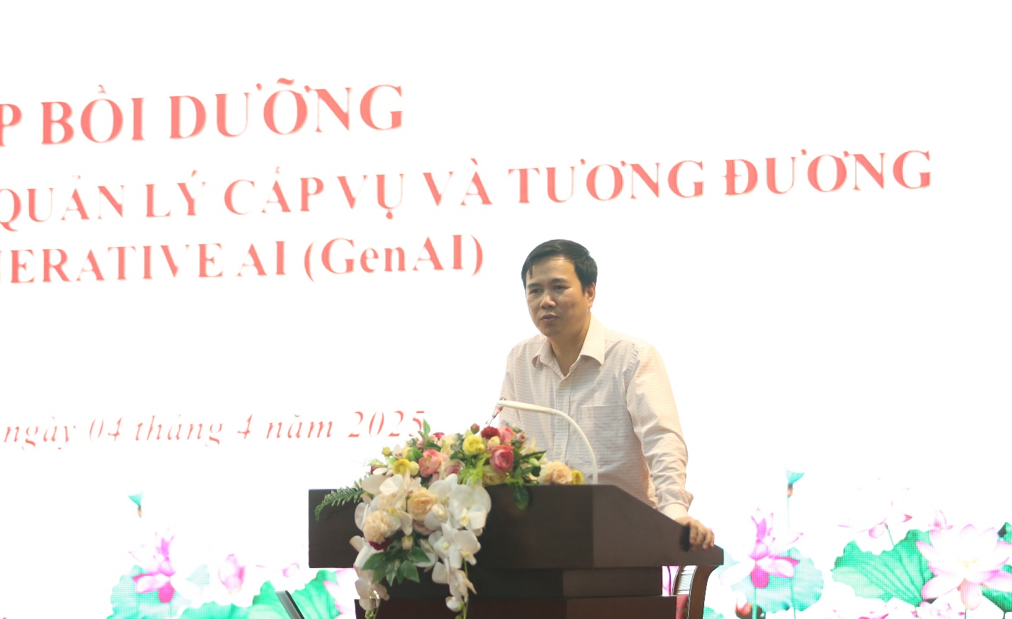 Bộ KH&CN tổ chức lớp bồi dưỡng về GenAI cho lãnh đạo cấp Vụ
