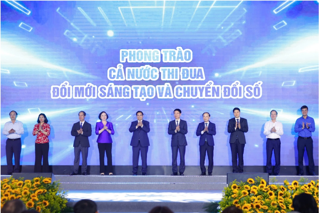 Lễ phát động phong trào “Cả nước thi đua đổi mới sáng tạo và chuyển đổi số”