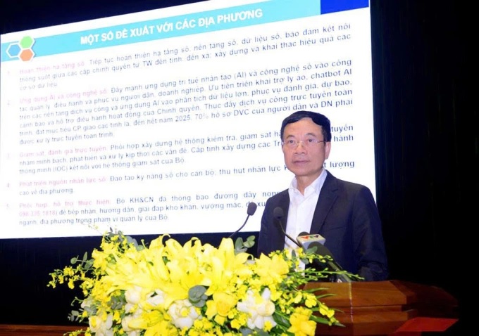 Đề xuất dùng AI, công nghệ số trong hoạt động chính quyền