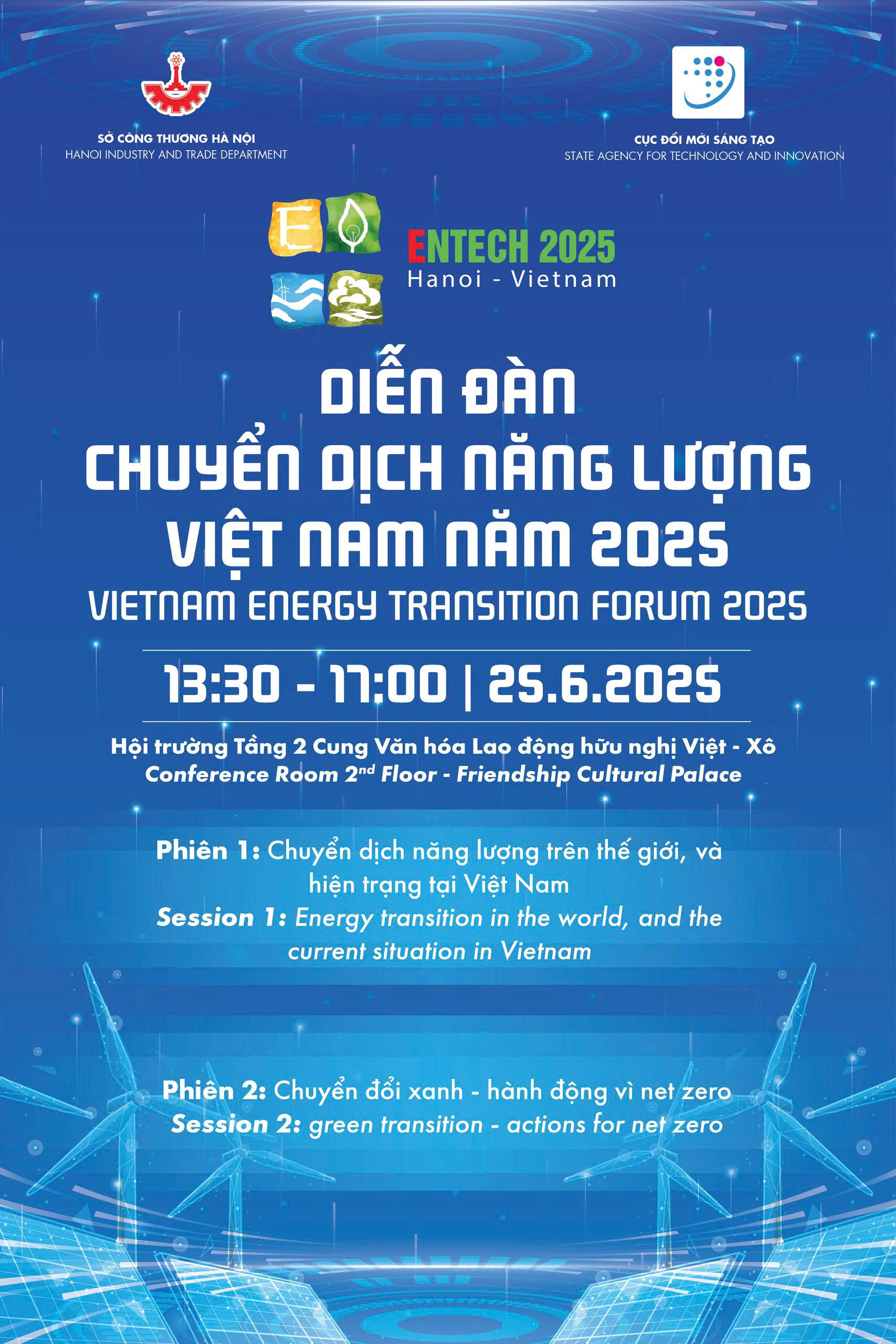 “Diễn đàn chuyển dịch năng lượng Việt Nam năm 2025” sẽ diễn ra vào tháng 6 tại TP Hà Nội