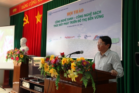  Hội thảo công nghệ xanh – công nghệ sạch thúc đẩy phát triển đô thị bền vững