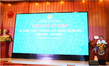 Triển khai Nghị quyết số 02-NQ/TW của Bộ Chính trị về “Đổi mới tổ chức và hoạt động của công đoàn Việt Nam trong tinh hình mới” và Kỷ niệm 63 năm ngày thành lập Công đoàn Bộ KH&CN