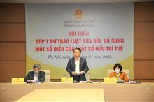 Góp ý dự thảo Luật sửa đổi, bổ sung một số điều của Luật Sở hữu trí tuệ